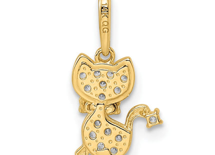 14k Yellow Gold Pendants Style GK1097 - Classique Jewelry Inc.