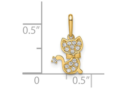 14k Yellow Gold Pendants Style GK1097 - Classique Jewelry Inc.