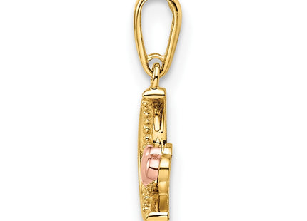 14k Two-tone Pendants Style GK1099 - Classique Jewelry Inc.