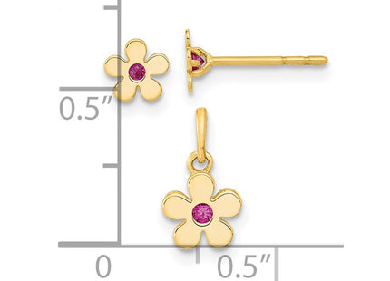 14k Yellow Gold Earrings Style GK1105 - Classique Jewelry Inc.