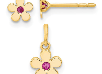 14k Yellow Gold Earrings Style GK1105 - Classique Jewelry Inc.