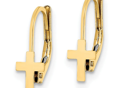 14k Yellow Gold Earrings Style GK1112 - Classique Jewelry Inc.