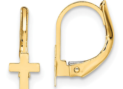 14k Yellow Gold Earrings Style GK1112 - Classique Jewelry Inc.