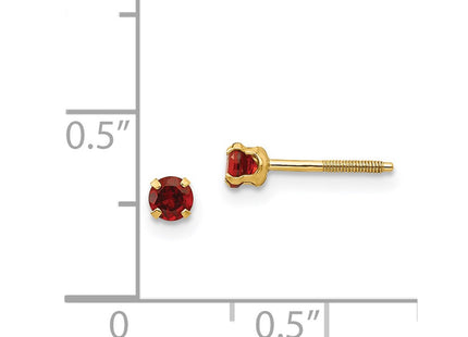 14k Yellow Gold Earrings Style GK112 - Classique Jewelry Inc.