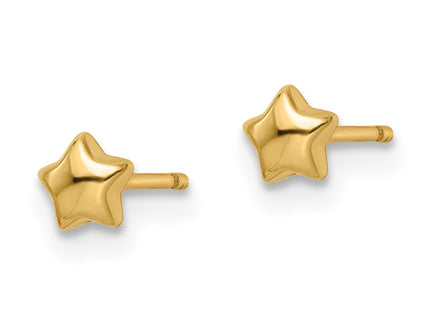 14k Yellow Gold Earrings Style GK1121 - Classique Jewelry Inc.