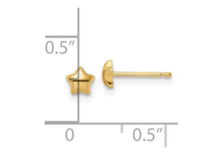 14k Yellow Gold Earrings Style GK1121 - Classique Jewelry Inc.