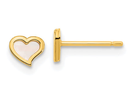 14k Yellow Gold Earrings Style GK1123 - Classique Jewelry Inc.