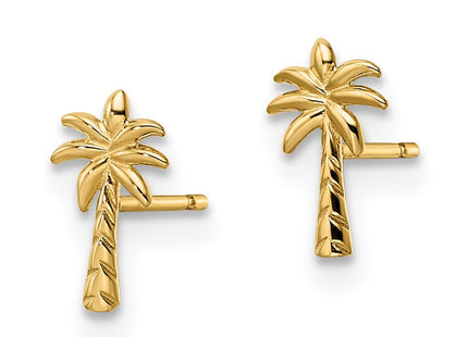 14k Yellow Gold Earrings Style GK1127 - Classique Jewelry Inc.