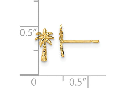 14k Yellow Gold Earrings Style GK1127 - Classique Jewelry Inc.