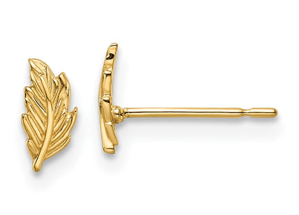 14k Yellow Gold Earrings Style GK1128 - Classique Jewelry Inc.