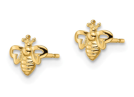 14k Yellow Gold Earrings Style GK1129 - Classique Jewelry Inc.