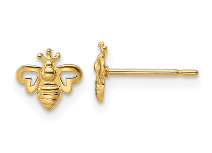 14k Yellow Gold Earrings Style GK1129 - Classique Jewelry Inc.