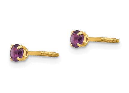 14k Yellow Gold Earrings Style GK113 - Classique Jewelry Inc.