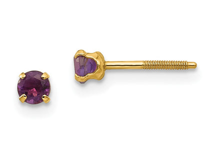 14k Yellow Gold Earrings Style GK113 - Classique Jewelry Inc.