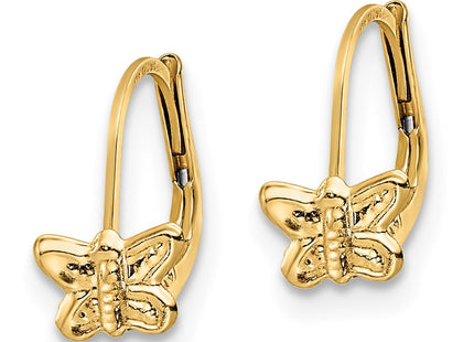 14k Yellow Gold Earrings Style GK1135 - Classique Jewelry Inc.