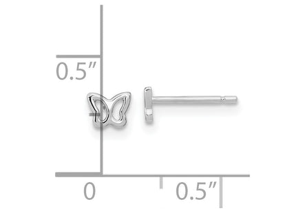 14k White Gold Earrings Style GK1136 - Classique Jewelry Inc.