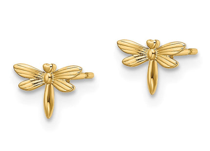14k Madi K Dragonfly Post Earrings (Style GK1138)