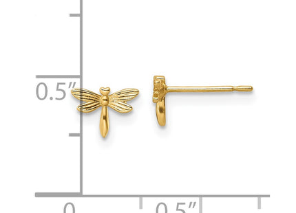 14k Yellow Gold Earrings Style GK1138 - Classique Jewelry Inc.