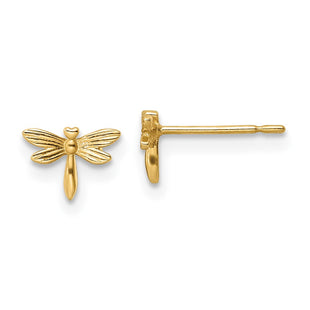 14k Madi K Dragonfly Post Earrings (Style GK1138)