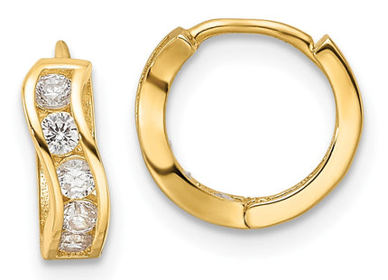 14k Yellow Gold Earrings Style GK1144 - Classique Jewelry Inc.