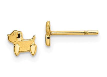 14k Yellow Gold Earrings Style GK1148 - Classique Jewelry Inc.