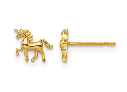14K gold earrings