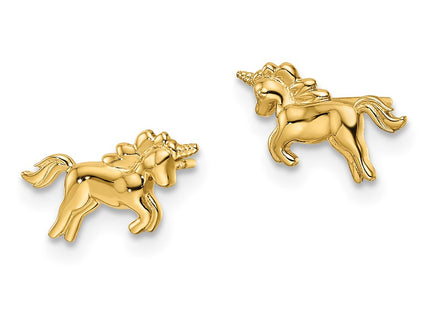 14k Yellow Gold Earrings Style GK1153 - Classique Jewelry Inc.