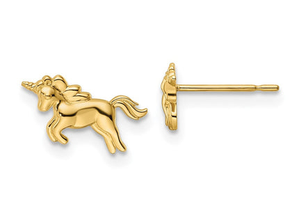 14k Madi K Unicorn Post Earrings (Style GK1153)