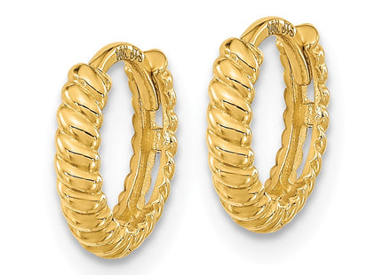 14k Yellow Gold Earrings Style GK1157 - Classique Jewelry Inc.