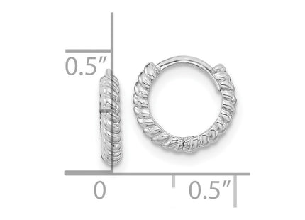 14k White Gold Earrings Style GK1158 - Classique Jewelry Inc.