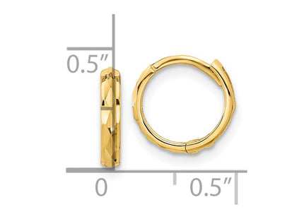 14k Yellow Gold Earrings Style GK1159 - Classique Jewelry Inc.