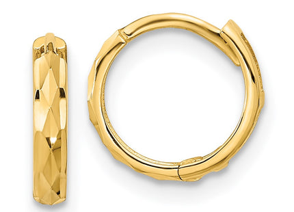 14k Yellow Gold Earrings Style GK1159 - Classique Jewelry Inc.