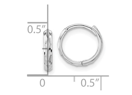 14k White Gold Earrings Style GK1160 - Classique Jewelry Inc.