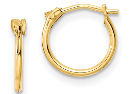 14k Yellow Gold Earrings Style GK1161 - Classique Jewelry Inc.