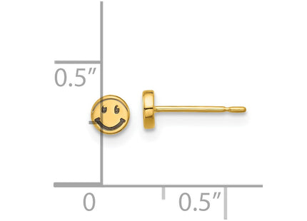 14k Yellow Gold Earrings Style GK1175 - Classique Jewelry Inc.