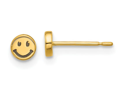 14k Yellow Gold Earrings Style GK1175 - Classique Jewelry Inc.