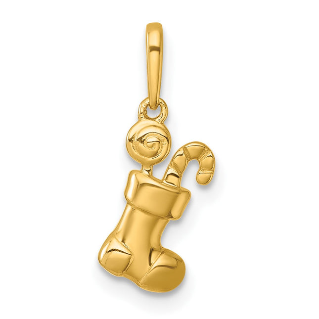 14k Yellow Gold Pendants Style GK1198 - Classique Jewelry Inc.