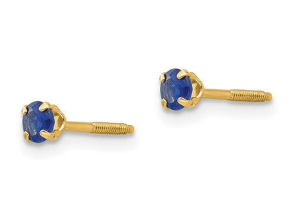 14k Yellow Gold Earrings Style GK120 - Classique Jewelry Inc.