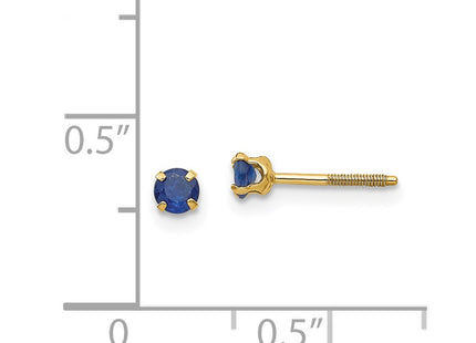 14k Yellow Gold Earrings Style GK120 - Classique Jewelry Inc.