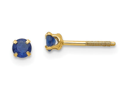 14k Yellow Gold Earrings Style GK120 - Classique Jewelry Inc.