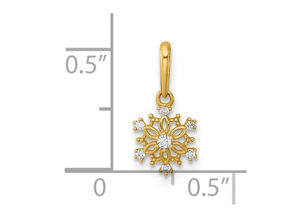 14k Yellow Gold Pendants Style GK1203 - Classique Jewelry Inc.