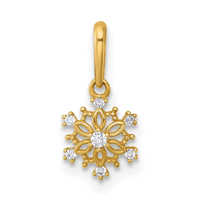 14k Yellow Gold Pendants Style GK1203 - Classique Jewelry Inc.