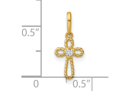 14k Yellow Gold Pendants Style GK1205 - Classique Jewelry Inc.