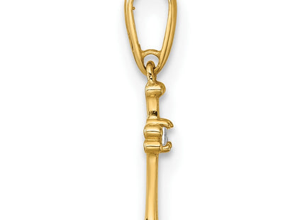 14k Yellow Gold Pendants Style GK1206 - Classique Jewelry Inc.