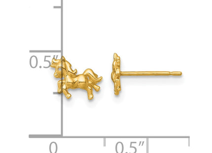 14k Yellow Gold Earrings Style GK1225 - Classique Jewelry Inc.