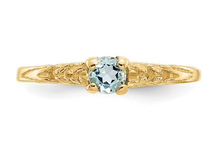 14k Yellow Gold Rings Style GK126 - Classique Jewelry Inc.