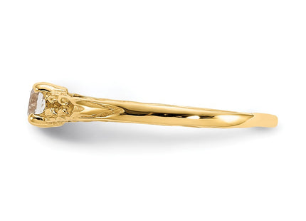 14k Yellow Gold Rings Style GK127 - Classique Jewelry Inc.