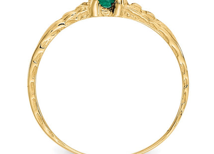 14k Yellow Gold Rings Style GK128 - Classique Jewelry Inc.