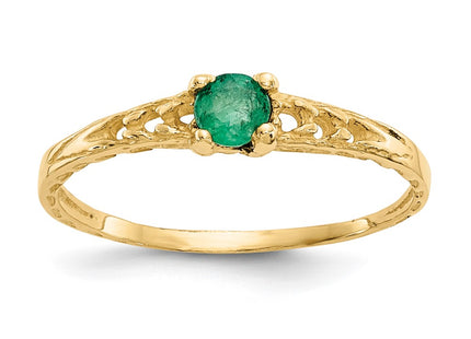 14k Yellow Gold Rings Style GK128 - Classique Jewelry Inc.