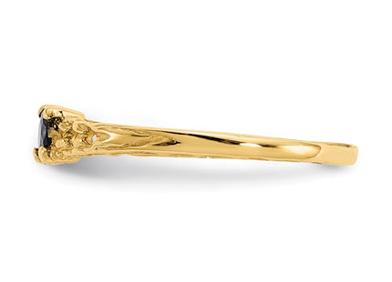 14k Yellow Gold Rings Style GK132 - Classique Jewelry Inc.